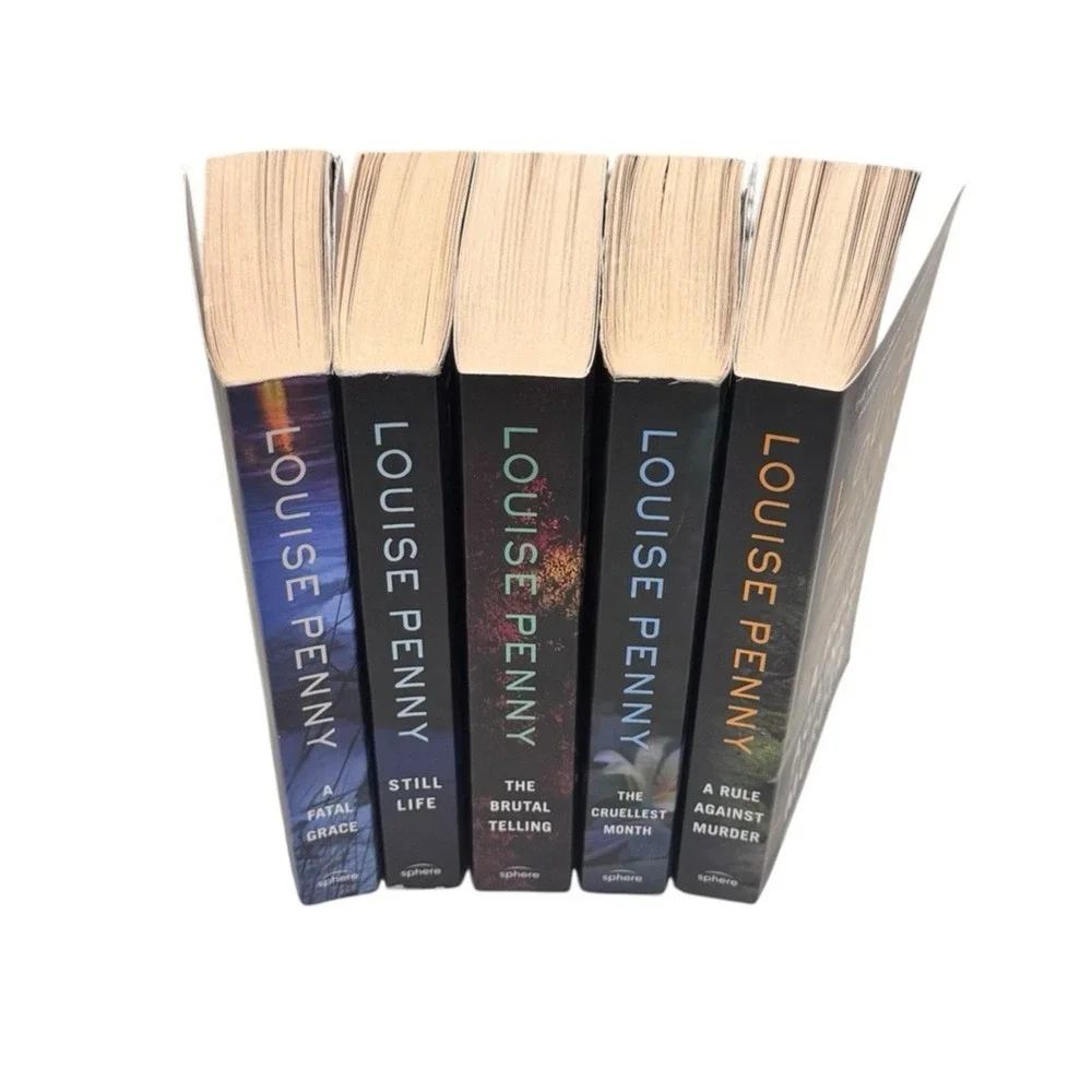 Louise Penny Book Lot Chief Inspector Gamache Mystery‎ Paperback 5 Books Set